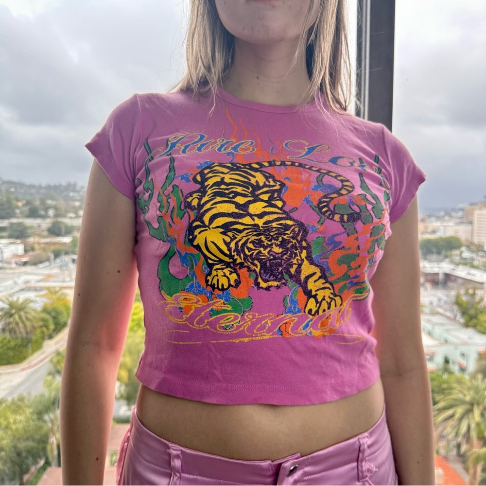 Urban Outfitters Graphic Pink Tee